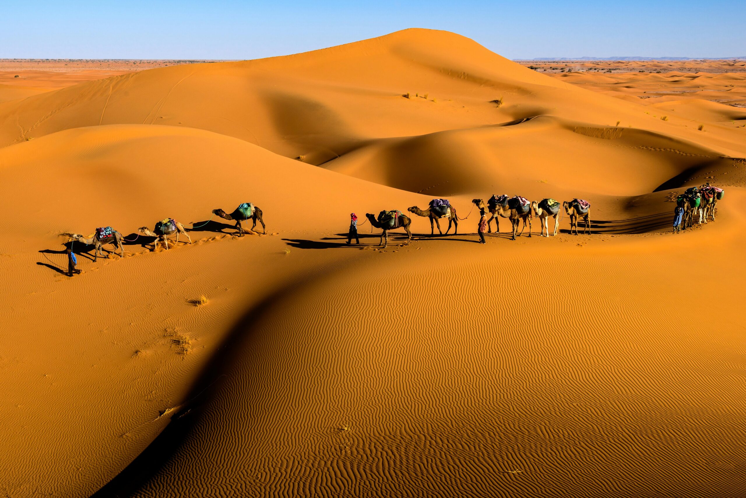 La Magia del Desierto: Trekking en las Dunas de Erg Chegaga