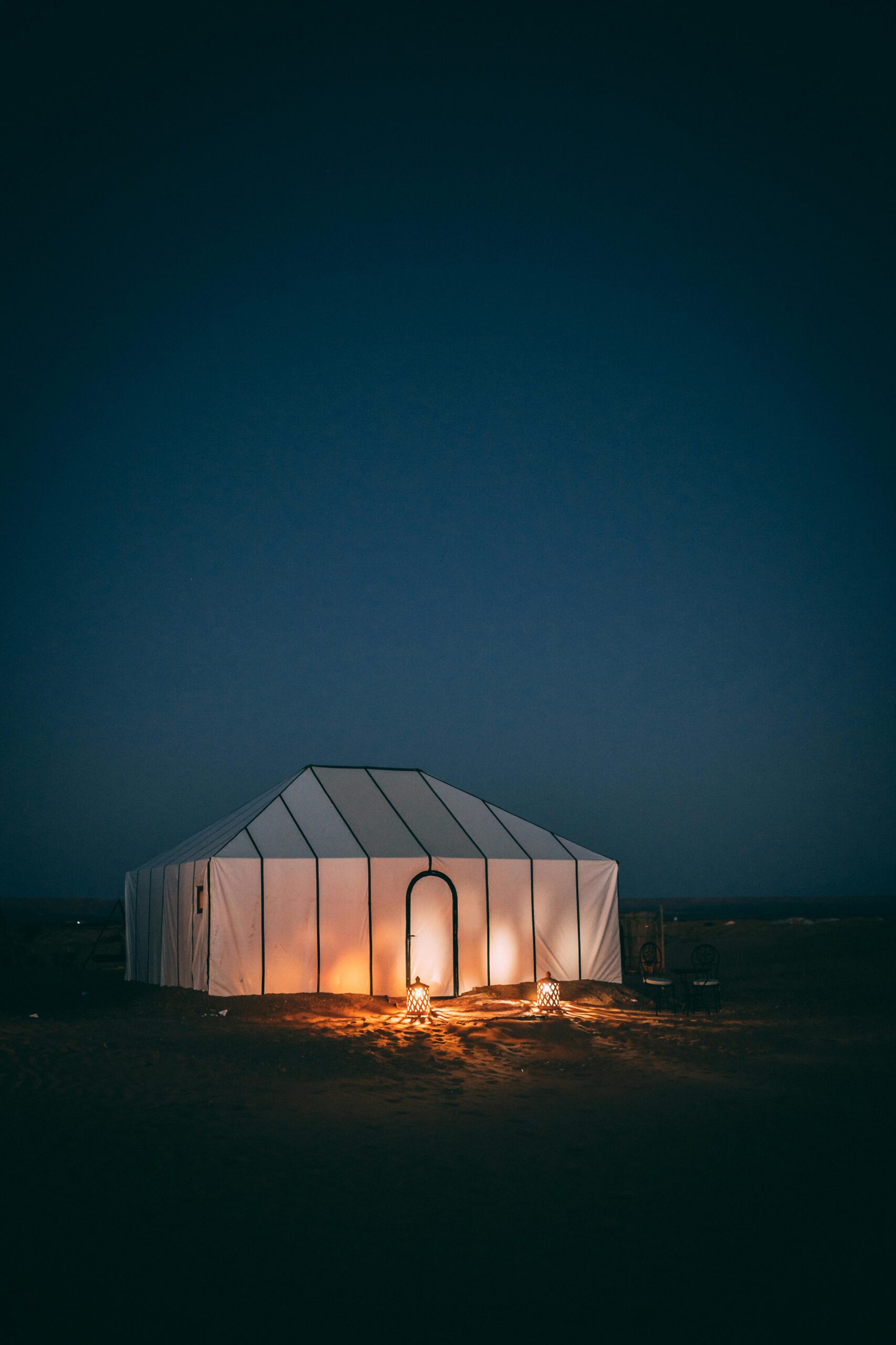 Bivouacs en el desierto en Merzouga