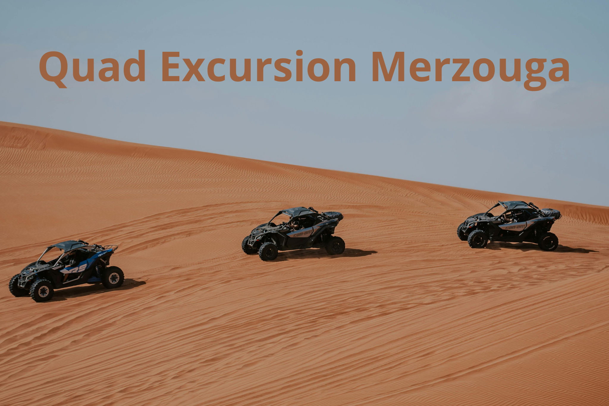 Quad Excursion in the Merzouga Desert