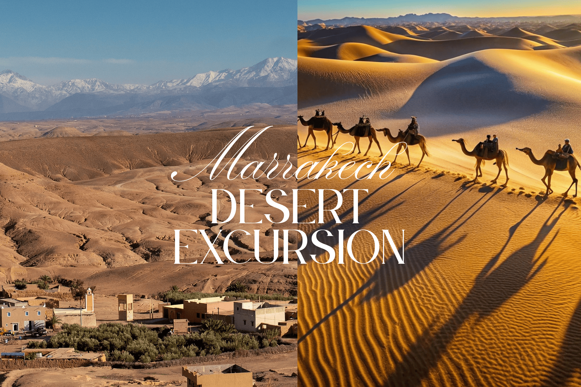 Excursion Marrakech Desert Agafay And Merzouga