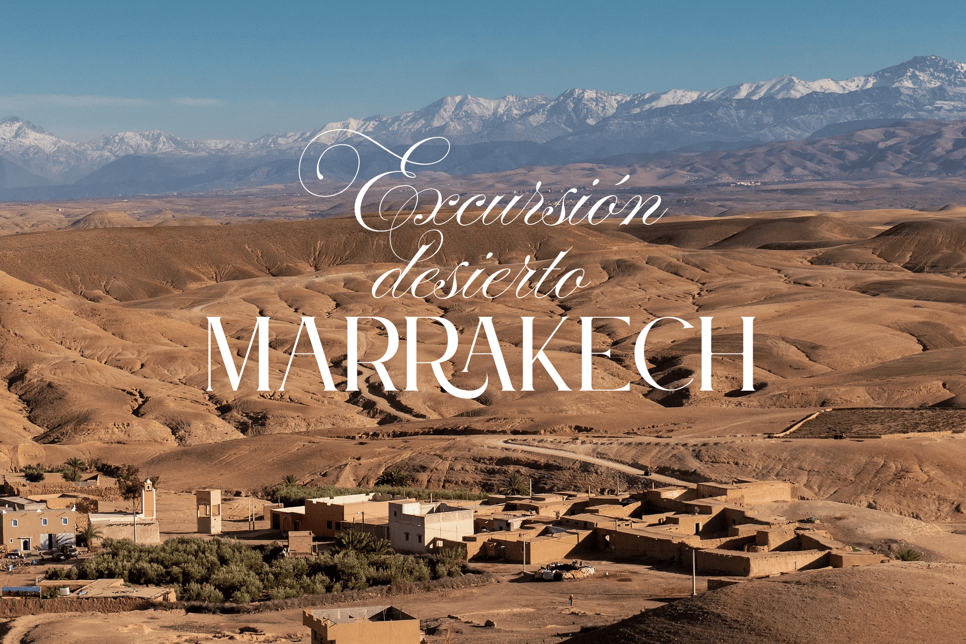 Excursión al Desierto de Marrakech de 1 día