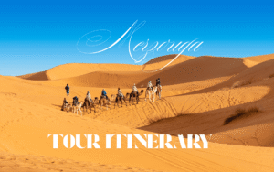 Merzouga tour itinerary